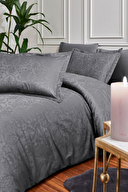 Özdilek Ornament Çift Kişilik Jakarlı Saten Nevresim Takımı