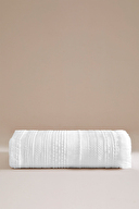 Cottons & Clouds Weave Waffle Throw Örtü 140 x 200 cm