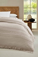 Cottons & Clouds Weave Waffle Throw Örtü 140 x 200 cm