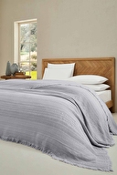 Cottons & Clouds Weave Waffle Throw Örtü 140 x 200 cm