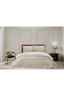 Cottons & Clouds Checked Çift Kişilik Yatak Örtüsü 260 x 270 cm