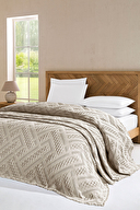 Cottons & Clouds Abstract Çift Kişilik Yatak Örtüsü 240 x 250 cm