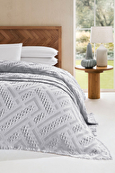 Cottons & Clouds Abstract Çift Kişilik Yatak Örtüsü 240 x 250 cm