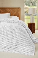 Cottons & Clouds Diagonal Çift Kişilik Yatak Örtüsü 240 x 250 cm