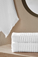 Cottons & Clouds Waffle Dioganal El ve Yüz Havlusu 50 x 90 cm