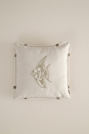 Cottons & Clouds Marine Rope Fish Kırlent 43 x 43 cm