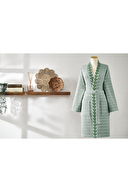 Özdilek Bergamot Nakışlı Kimono Bornoz