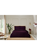 Cottons & Clouds Soft Colors Lastikli Çarşaf King Size Saten Nevresim Takımı