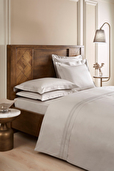 Cottons & Clouds Soft Colors Lastikli Çarşaf Çift Kişilik Saten Nevresim Takımı