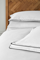 Cottons & Clouds Pure Lastikli Çarşaf Çift Kişilik Saten Nevresim Takımı