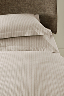 Cottons & Clouds Lino Lastikli Çarşaf Çift Kişilik Pamuk Keten Nevresim Takımı