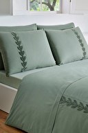 Özdilek Linearis Nakışlı Çift Kişilik Nevresim Takımı