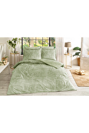 Özdilek Sakura Çift Kişilik Lastikli Çarşaf Nevresim Takımı