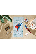 Özdilek Superman Hero Lisanslı Kadife Plaj Havlusu 60x120 cm