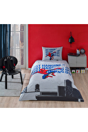 Özdilek Spiderman Blue Web Tek Kişilik Lisanslı Lastikli Çocuk Nevresim Takımı