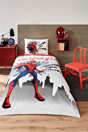 Özdilek Spiderman Go Spidey Tek Kişilik Lisanslı Lastikli Çocuk Nevresim Takımı