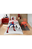 Özdilek Spiderman Go Spidey Tek Kişilik Lisanslı Lastikli Çocuk Nevresim Takımı