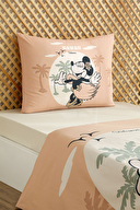 Özdilek Minnie Mouse Hawai Tek Kişilik Disney Lisanslı Lastikli Çocuk Nevresim Takımı