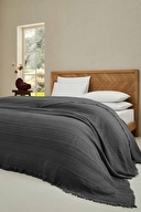 Cottons & Clouds Weave Waffle Throw Örtü 160 x 245 cm