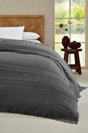 Cottons & Clouds Weave Waffle Throw Örtü 160 x 245 cm