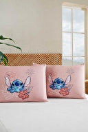 Özdilek Stitch Aloha Disney Lisanslı 2'li Yastık Kılıfı