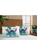 Özdilek Stitch Summer Disney Lisanslı 2'li Yastık Kılıfı