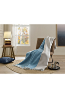 Özdilek Bicolor Çift Kişilik Pamuklu Battaniye 200x220 cm