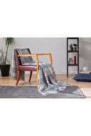 Özdilek Check Tek Kişilik Pamuklu Battaniye 150x220 cm