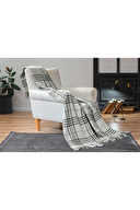 Özdilek Check Tek Kişilik Pamuklu Battaniye 150x220 cm