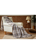 Özdilek Check Tek Kişilik Pamuklu Battaniye 150x220 cm