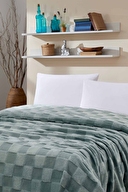 Özdilek Gingham Çift Kişilik Battaniye 200x220 cm