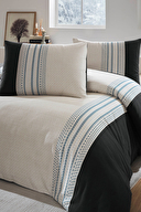 Özdilek Cool Line Çift Kişilik Lastikli Çarşaf Nevresim Takımı