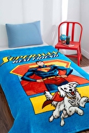 Özdilek Superman Friends Lisanslı Tek Kişilik Çocuk Battaniyesi 150x200 cm