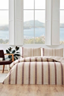 Özdilek Linea Nova Tek Kişilik Lastikli Çarşaf Nevresim Takımı