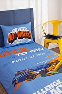 Özdilek Hotwheels Race to Win Tek Kişilik Lisanslı Lastikli Çocuk Nevresim Takımı