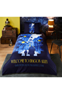 Özdilek Harry Potter Alley Tek Kişilik Lisanslı Lastikli Çocuk Nevresim Takımı