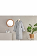 Floretta Checks Şal Yaka Bornoz