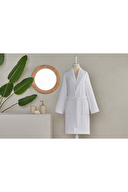 Floretta Bow Şal Yaka Bornoz