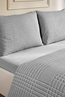 Özdilek Unique Tek Kişilik Lastikli Çarşaf Pike Takımı