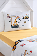 Özdilek Builder Tek Kişilik Lastikli Çarşaf Çocuk Pike Takımı