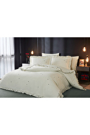 Özdilek Luminheart Çift Kişilik Lastikli Çarşaf Nevresim Takımı