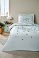 Özdilek Science Tek Kişilik Lastikli Çarşaf Nevresim Takımı