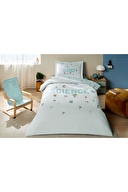 Özdilek Science Tek Kişilik Lastikli Çarşaf Nevresim Takımı