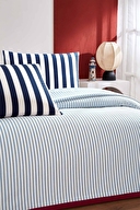 Özdilek Cabana Line Çift Kişilik Lastikli Çarşaf Pike Takımı