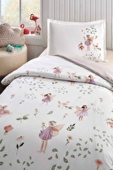 Özdilek Fairy Blossom Tek Kişilik Lastikli Çarşaf Nevresim Takımı
