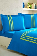 Özdilek Neon Frame Tek Kişilik Lastikli Çarşaf Nevresim Takımı