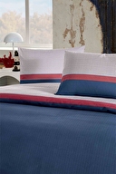 Özdilek Futurista Çift Kişilik Lastikli Çarşaf Pike Takımı