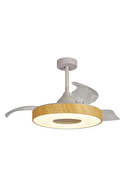 Orbus VL5 Estetik Tasarımlı Uzaktan Kumandalı LED Tavan Vantilatörü - Ayarlanabilir Işık ve Hız Kontrolü