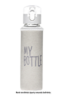 My Bottle Deri Kılıflı Cam Matara 480 Ml Enjoy