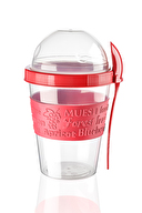 Titiz Kaşıklı Yoğurt Kabı Take'n Go